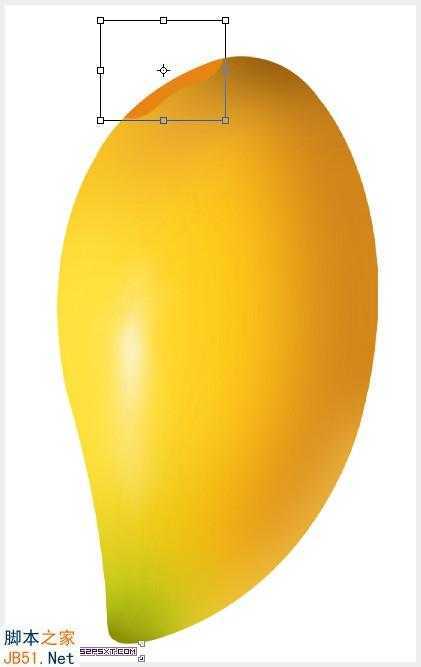 ‘Photoshop鼠绘逼真的可口金色芒果教程‘