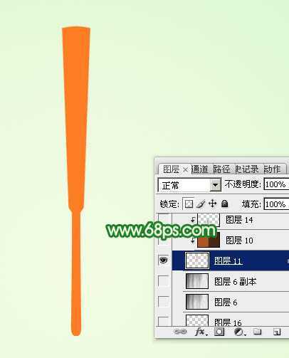 ‘Photoshop设计制作夏日清凉的水墨油纸扇‘