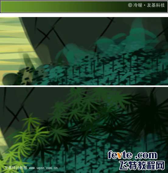 painter绘制仙境场景 脚本之家 painter教程