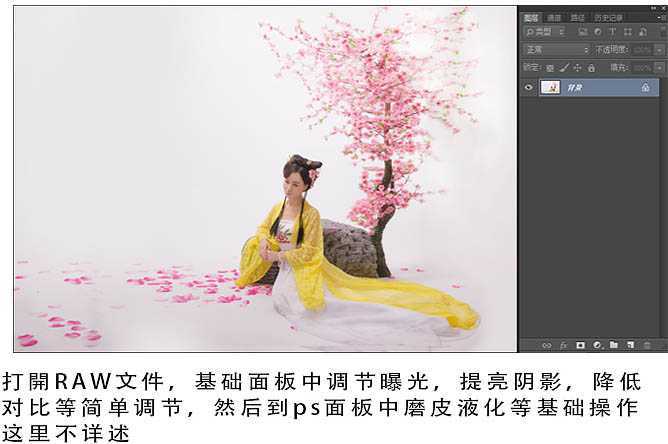 ‘PS利用滤镜及图层叠加制作出古典仿工笔人物图片‘