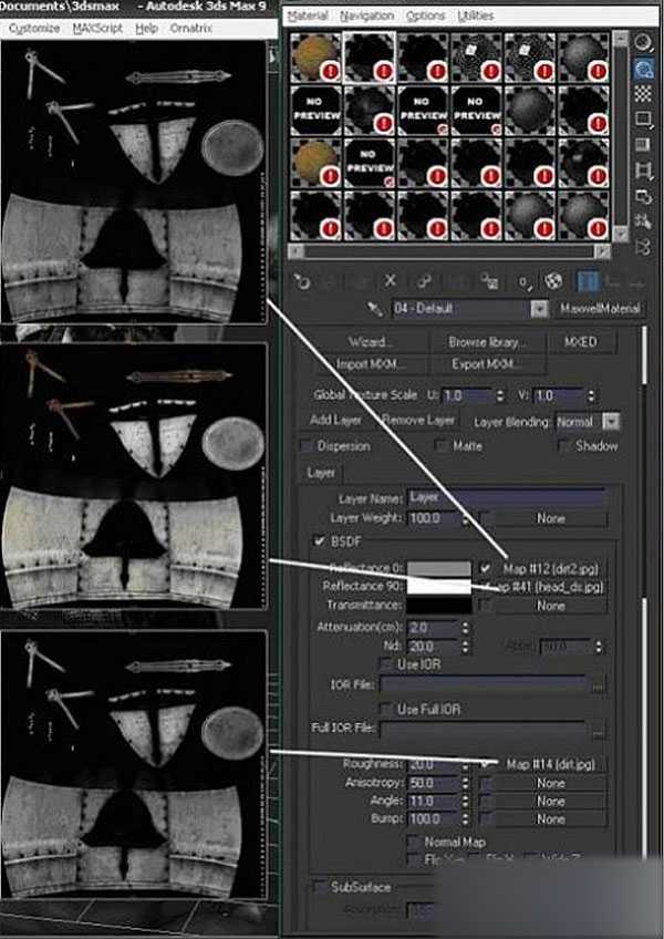 3DSMAX制作十字军角色 脚本之家 3DSMAX角色教程