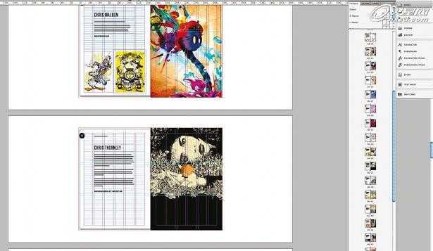 ps和indesign设计宣传画册  indesign教程