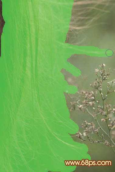 ‘photoshop利用抽出及通道工具完美的抠出头发散乱的外景人物‘