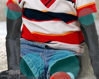 ‘PS合成一只穿童装的小黑狗教程‘