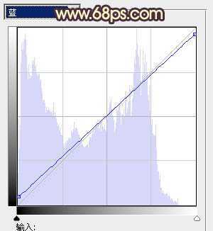 ‘Photoshop将树林美女图片调成温馨的黄紫色‘