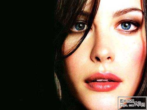 ‘ps将美女合成黑暗邪恶的女魔效果‘