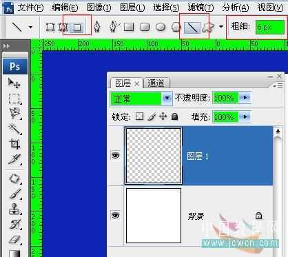 ‘Photoshop放射的霓虹灯GIF动画效果‘