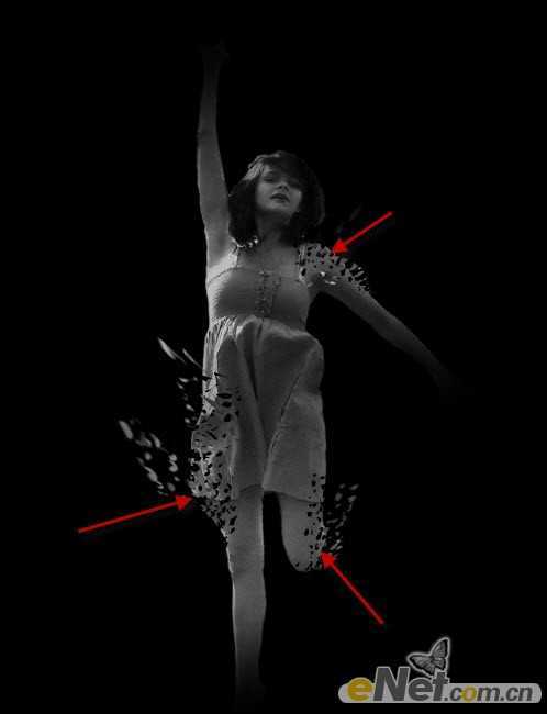 ‘photoshop合成制作出简单的高光美女海报特效‘