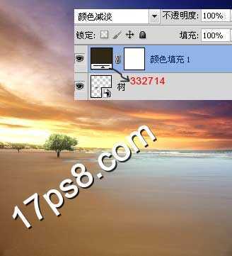 ‘photoshop简单合成漂亮的海边日出场景效果‘