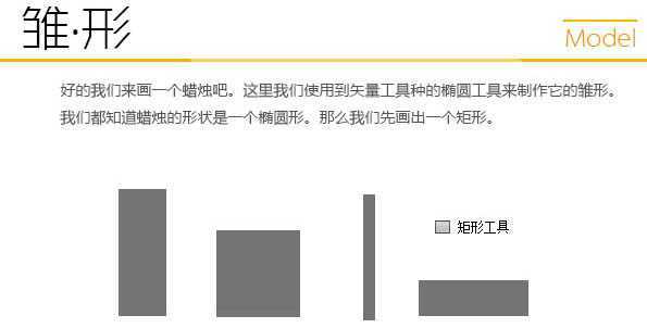 ‘Photoshop制作一根简单的蓝色小蜡烛‘