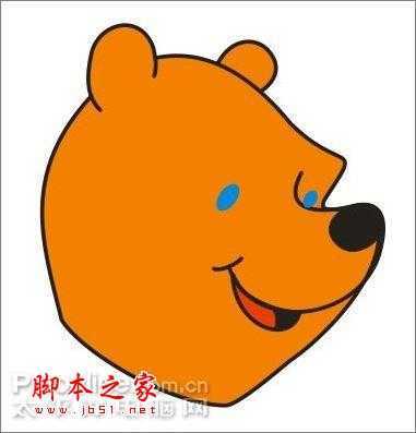 Coreldraw绘制可爱的小熊维尼教程