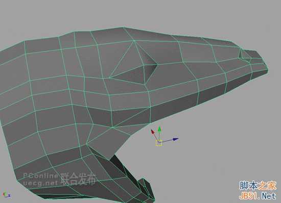 maya中真实大蟒蛇的塑造-建模篇 脚本之家 MAYA建模教程