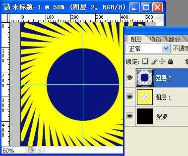 ‘Photoshop打造超酷的旋转光粒动画‘