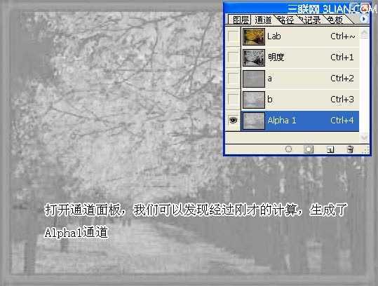‘PS用计算和通道打造另类色调效果‘