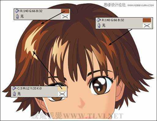 CorelDRAW绘制时尚风格的美少女漫画,破洛洛
