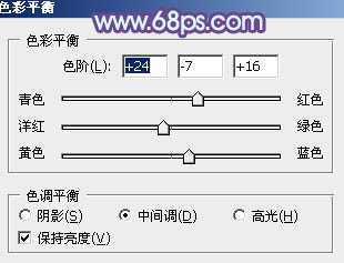 ‘Photoshop将树林婚片调制出梦幻的红紫色‘