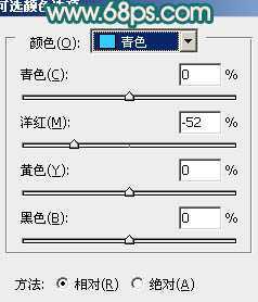 ‘Photoshop将外景人物图片调成斑斓的橙红色‘