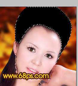 ‘Photoshop将中年妇女转为轻柔的古典手绘效果‘