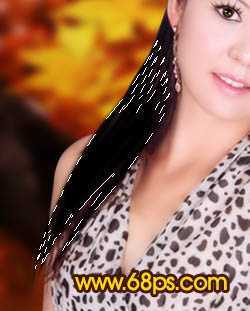 ‘Photoshop将中年妇女转为轻柔的古典手绘效果‘