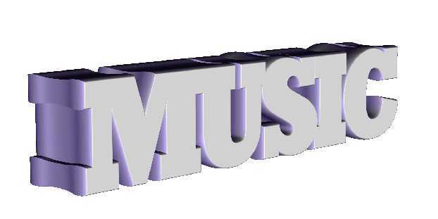 ‘Photoshop打造经典的动感音乐立体字‘