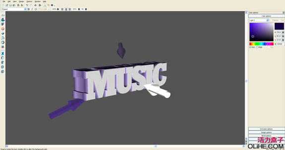 ‘Photoshop打造经典的动感音乐立体字‘