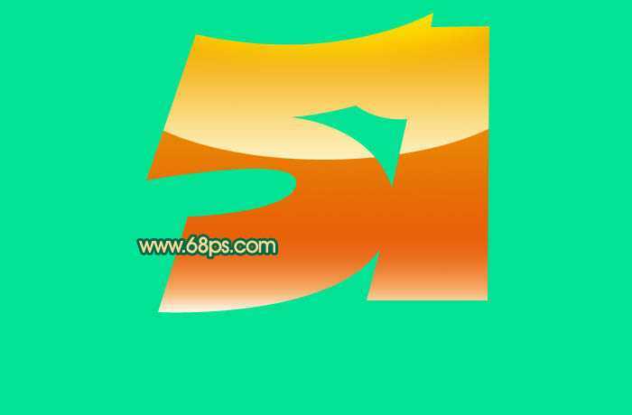 ‘Photoshop打造超酷的五一黄金立体字效果‘