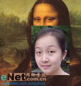 ‘PS换脸教程：如何用PS给蒙娜丽莎换脸‘