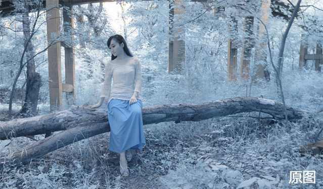 ‘Photoshop为单一的冷色图片调制出温暖的阳光色‘