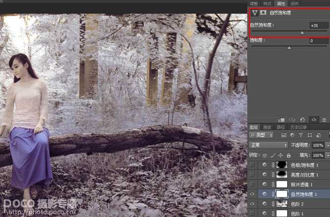 ‘Photoshop为单一的冷色图片调制出温暖的阳光色‘