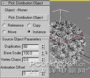 3ds MAX实例教程：制作蒲公英