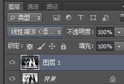 ‘PS一分钟把彩色企鹅图片转化为黑白铅笔画‘