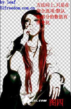 ‘photoshop合成制作出PUNK颓废美女海报效果‘