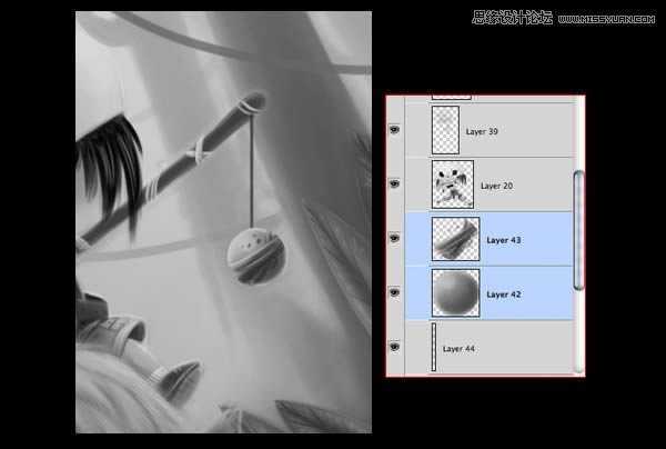 ‘Photoshop绘制一幅骑在宠物蜘蛛上的孩子奇幻插画教程‘
