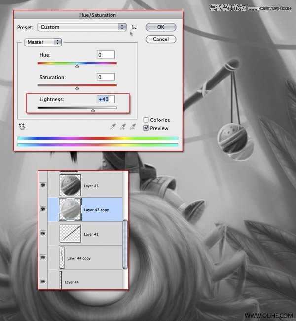 ‘Photoshop绘制一幅骑在宠物蜘蛛上的孩子奇幻插画教程‘