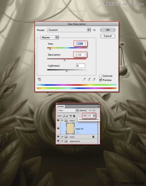 ‘Photoshop绘制一幅骑在宠物蜘蛛上的孩子奇幻插画教程‘