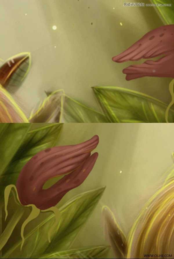 ‘Photoshop绘制一幅骑在宠物蜘蛛上的孩子奇幻插画教程‘