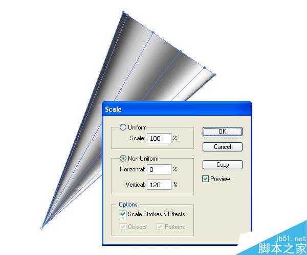AI绘制漂亮卡通铅笔 脚本之家 AI实例教程 技术分享