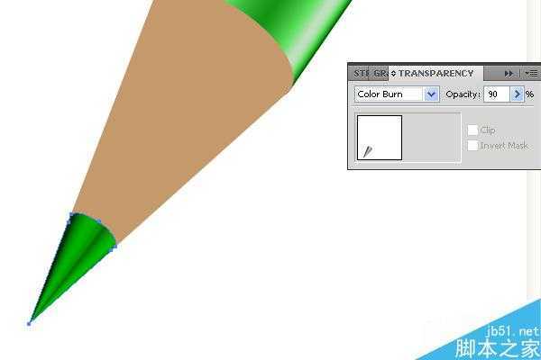 AI绘制漂亮卡通铅笔 脚本之家 AI实例教程 技术分享