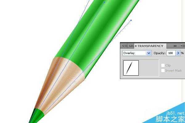 AI绘制漂亮卡通铅笔 脚本之家 AI实例教程 技术分享