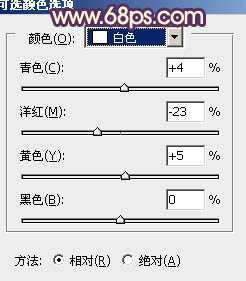 ‘Photoshop将外景人物图片调成甜美的粉橙色‘