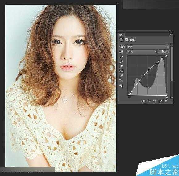 ‘Photoshop给清纯女孩打造唯美的封面手绘效果图‘