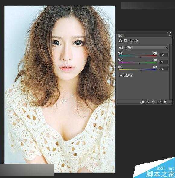 ‘Photoshop给清纯女孩打造唯美的封面手绘效果图‘