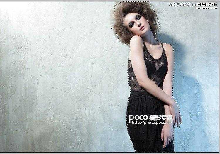 ‘Photoshop将美女图片制作出古堡风格复古人像色的实例教程‘