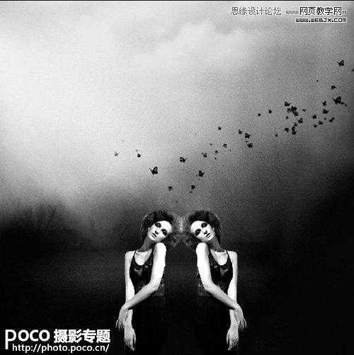 ‘Photoshop将美女图片制作出古堡风格复古人像色的实例教程‘