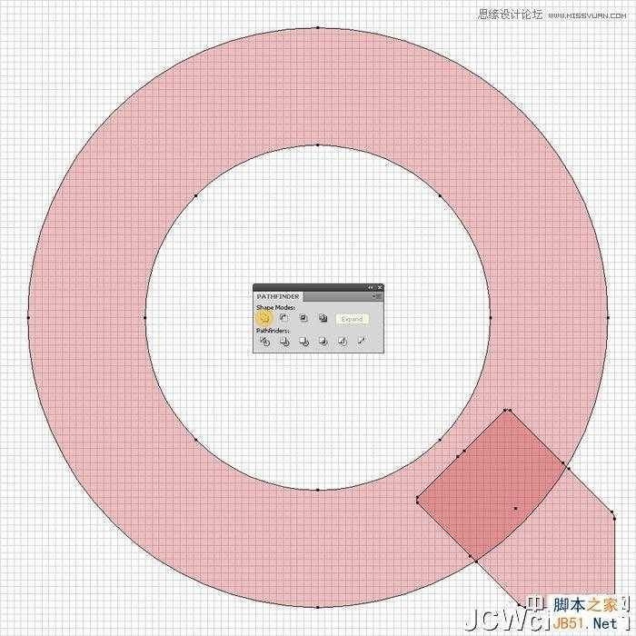 Illustrator制作蓝色苹果QuickTime标志,脚本之家