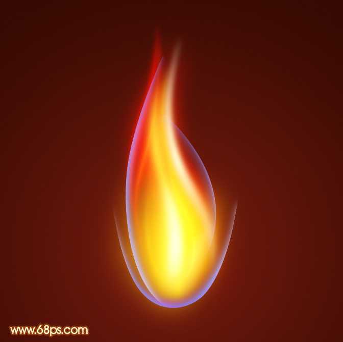 ‘Photoshop设计制作非常漂亮的蜡烛火焰效果‘