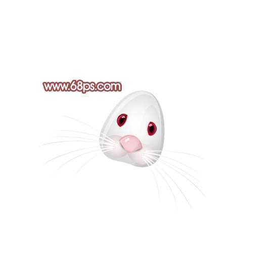 ‘Photoshop打造非常可爱的卡通小白兔‘