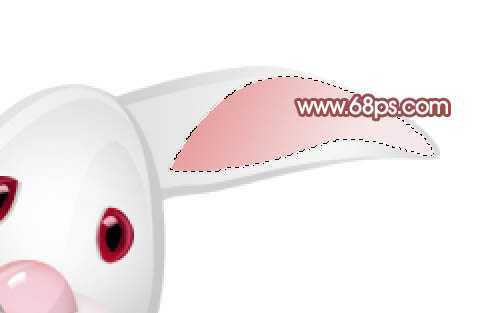 ‘Photoshop打造非常可爱的卡通小白兔‘