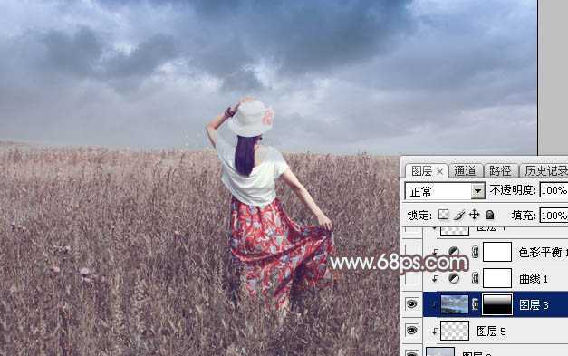 ‘Photoshop外景图片将打造小清新的韩系秋季色效果‘