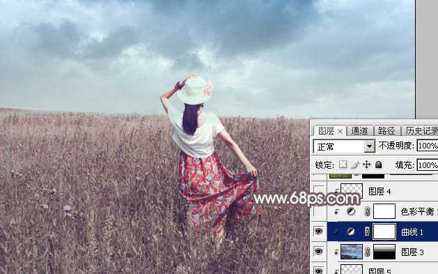 ‘Photoshop外景图片将打造小清新的韩系秋季色效果‘